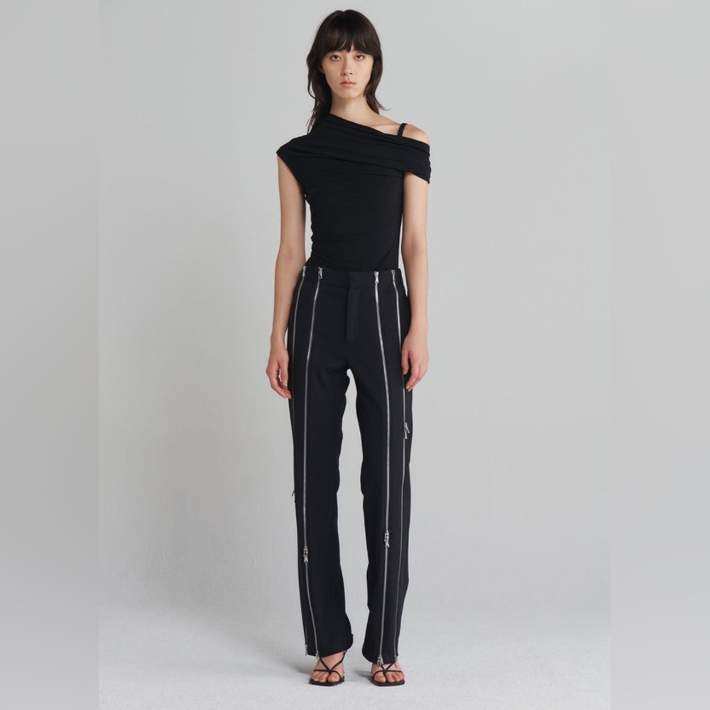 Monse Off Shoulder Jersey Top